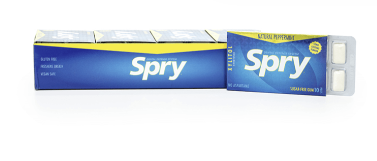 Spry Gum Blister Pack 10ct