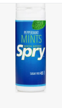 Spry Tube Mints 45ct