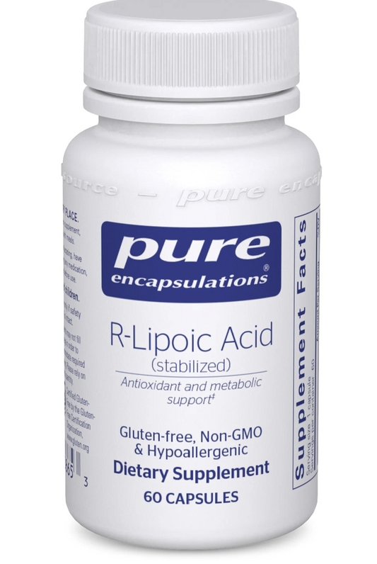 Pure R-Lipoic Acid (Stabilized) 60ct