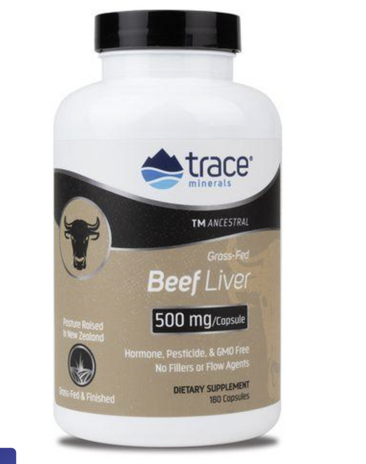 TMAncestral Beef Liver 500mg 180ct